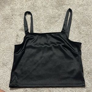 Black tank top